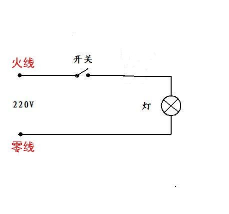 单控开关原理图