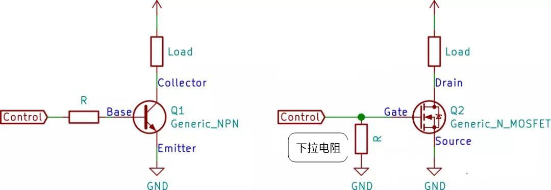 图4,低边电路